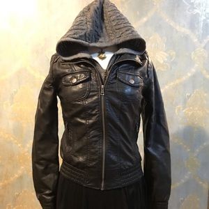 LA HEARTS vegan leather jacket!